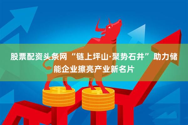股票配资头条网 “链上坪山·聚势石井” 助力储能企业擦亮产业新名片